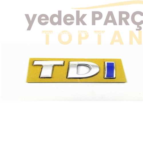 Yedek Parça :VW PASSAT POLO TDI YAZI MAVİ 2×6 Özellikler: 0